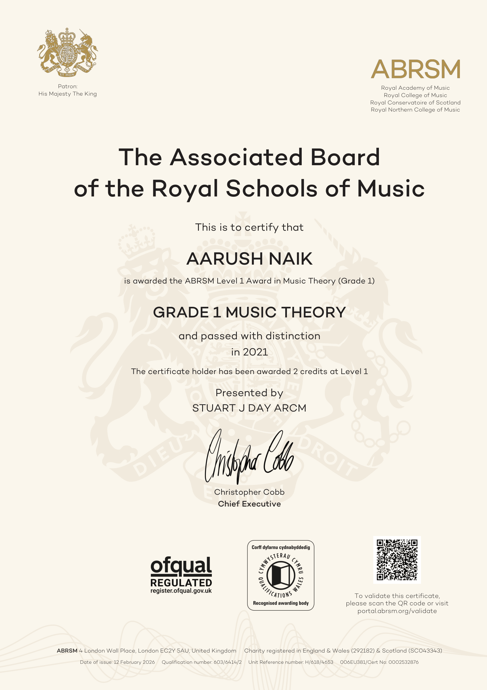 ABRSM Grade 1 Music Theory